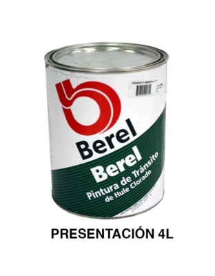 PINTURA DE TRANSITO AMARILLO 000017-5 4 LTS